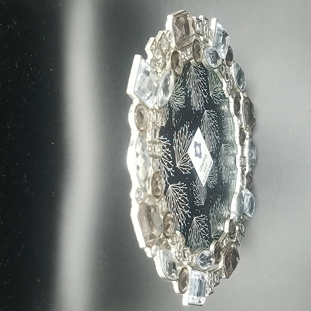 Picture Photo Frame With Chunky Clear Rhinestones - Picture 6 of 10